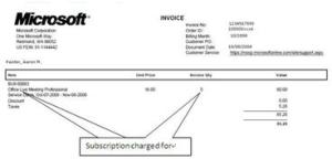 Windows Intune faktura