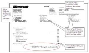 Windows Intune faktura