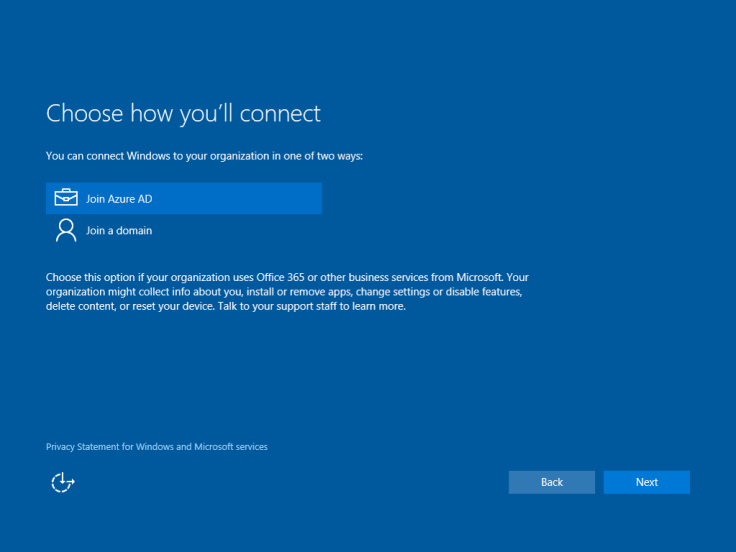 7 - Azure AD Enrollment