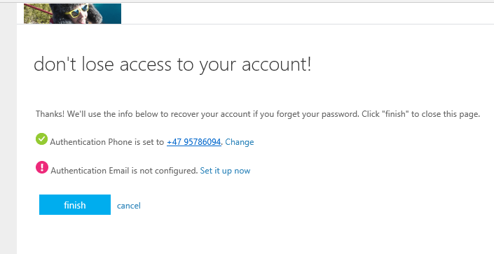 one-factor-is-completed