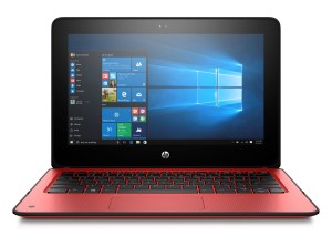 HP x360 radiant red